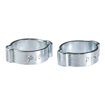 Переходник 46С/3 двухстороняя елочка 10 мм с 2- мя обжимными кольцами 15х18 мм FUBAG (180392 B)