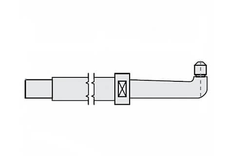 Плечо нижнее прямое 40х400 мм FUBAG c уменьшенным электрододержателем для SG 36-42 (31178)