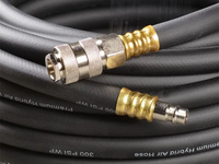 Шланг с фитингами рапид, маслостойкая термопластичная резина FUBAG 15bar, 8х13мм, 15м (170216)