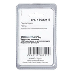 Переходник FUBAG 1225/4 резьба внутр. 3/8F на 3/8F цилиндр муфта блистер (180231 B)