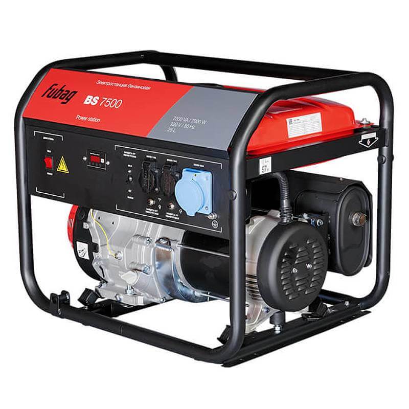 Генератор Fubag BS 7500 (641032) [7кВт, 230В]