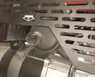 Отвод выхлопных газов бензогенератора FUBAG для BS 14000 DA ES