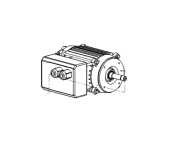 Двигатель электрический Fubag 543850324/543850449 для Master lain  6-60