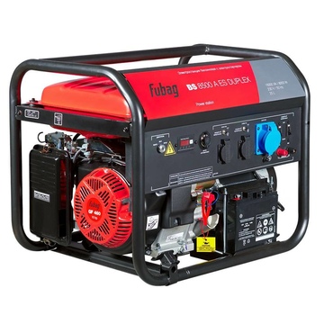 Бензогенератор Fubag BS 8500 A ES DUPLEX (641089) [8 кВт, 220В, бак 25л, электростартер, АВР как опция]