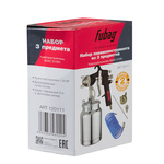 Набор пневмоинструмента покрасочный FUBAG  Basic S1000 с нижним бачком, 3 предмета (120111)