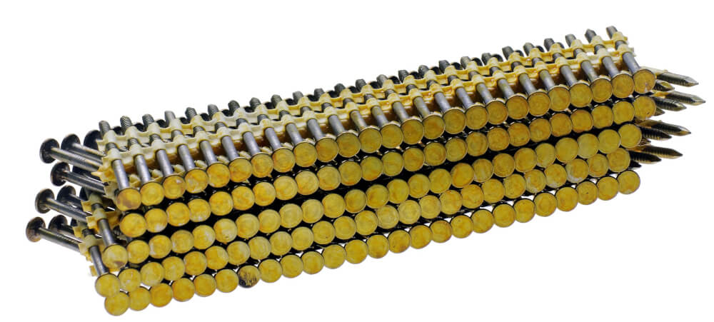 Гвозди для пневматического пистолета FUBAG N90 50 мм 2.8х3.8 мм кольцевая накатка, 3000 шт. (140171)