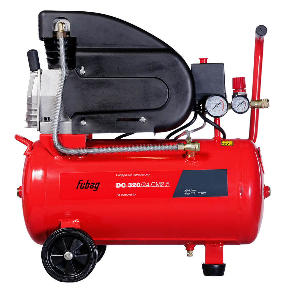 Компрессор масляный FUBAG DC 320/24 CM2.5 (614319530)