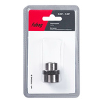 Переходник FUBAG резьба внутр. 3/8F на 1/2F цилиндр муфта блистер (180242 B)