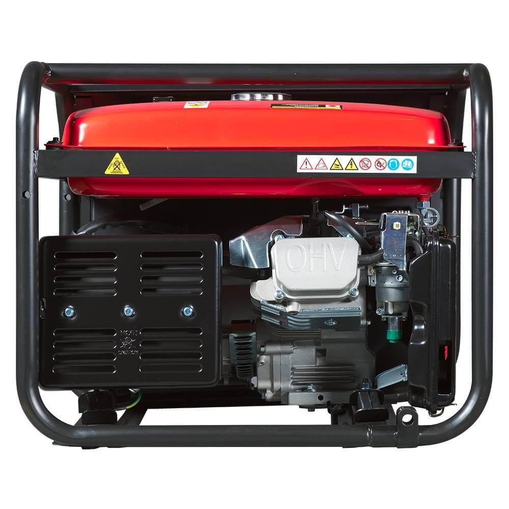 Бензогенератор Fubag BS 8500 A ES DUPLEX (641089) [8 кВт, 220В, бак 25л, электростартер, АВР как опция]