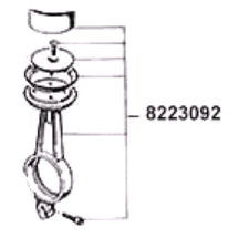 Набор поршневой для компрессора Fubag 8223092 (2901323124) для OL200/OL231