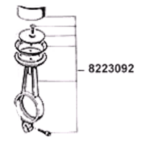Набор поршневой для компрессора Fubag 8223092 для OL200/OL231