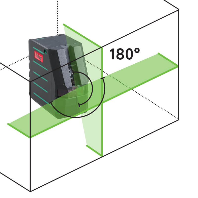 Уровень лазерный самовыравнивающийся FUBAG Crystal 20G VH (31627)
